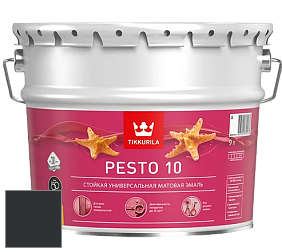 Краска Tikkurila Euro Pesto 10 эмаль цвет RAL 7021 