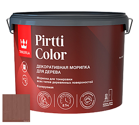 Краска Tikkurila Pirtti Color колеруемая морилка для дерева цвет 3451 Махагони
