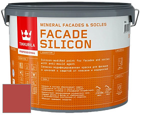 Краска Tikkurila Facade Silicon краска фасадная цвет NCS S 2070-Y90R 