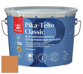 Краска Tikkurila Pika-Teho Classic краска для деревянных фасадов цвет S402 Тыква
