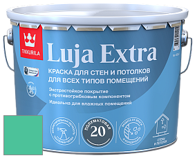 Краска Tikkurila Luja 20 Extra полуматовая краска для влажных помещений цвет NCS S 1055-B90G 