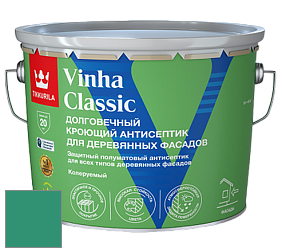Краска Tikkurila Vinha Classic краска для деревянных фасадов цвет L373 Изумруд