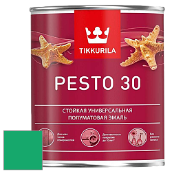 Краска Tikkurila Euro Pesto 30 эмаль цвет NCS S 1565-G 