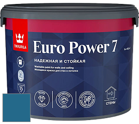 Краска Tikkurila Euro Power 7 краска для стен и потолков цвет S361 