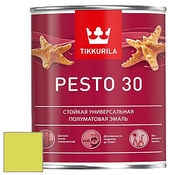 Краска Tikkurila Euro Pesto 30 эмаль цвет NCS S 0560-G60Y 