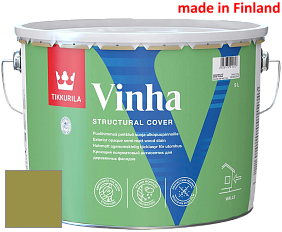 Краска Tikkurila Vinha кроющий антисептик для деревянных фасадов цвет L386 