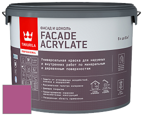 Краска Tikkurila Facade Acrylate краска внутренних и наружных работ цвет L338 