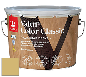 Краска Tikkurila Valtti Color Classic лазурь колеруемая для деревянного фасада цвет RAL 1002 
