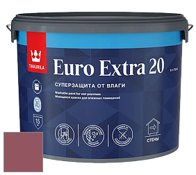 Краска Tikkurila Euro Extra 20 краска для стен и потолков цвет NCS S 4040-R10B 