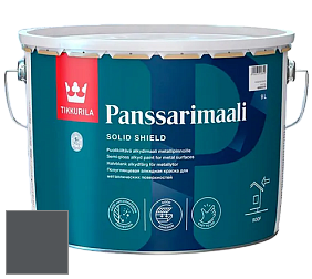 Краска Tikkurila Panssarimaali краска по металлу цвет 0514 Серый графит