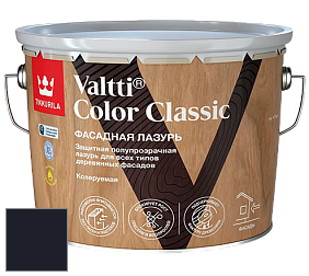 Краска Tikkurila Valtti Color Classic лазурь колеруемая для деревянного фасада цвет RAL 5004 