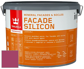 Краска Tikkurila Facade Silicon краска фасадная цвет NCS S 2065-R20B 