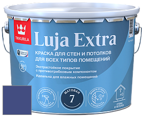 Краска Tikkurila Luja Extra 7 матовая краска для влажных помещений цвет M348 