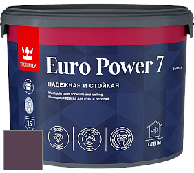 Краска Tikkurila Euro Power 7 краска для стен и потолков цвет M341 