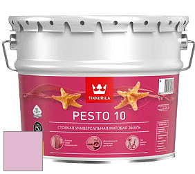 Краска Tikkurila Euro Pesto 10 эмаль цвет X338 