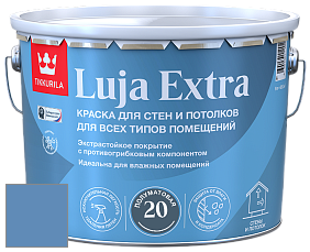Краска Tikkurila Luja 20 Extra полуматовая краска для влажных помещений цвет K353 