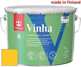 Краска Tikkurila Vinha кроющий антисептик для деревянных фасадов цвет L300 