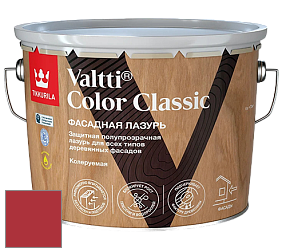 Краска Tikkurila Valtti Color Classic лазурь колеруемая для деревянного фасада цвет RAL 3031 