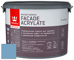 Краска Tikkurila Facade Acrylate краска внутренних и наружных работ цвет S356 