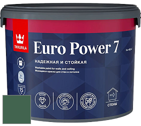 Краска Tikkurila Euro Power 7 краска для стен и потолков цвет N375 