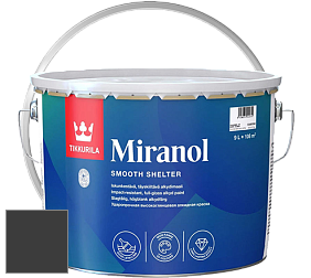 Краска Tikkurila Miranol высокопрочная эмаль цвет Y498 Полночь