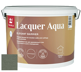 Краска Tikkurila Lacquer Aqua (полуглянцевый) лак интерьерный цвет 3435 Тропа