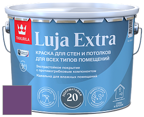 Краска Tikkurila Luja 20 Extra полуматовая краска для влажных помещений цвет NCS S 4050-R50B 