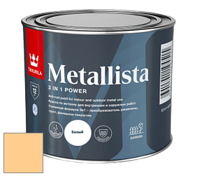 Краска Tikkurila Metallista краска по металлу цвет Y309 