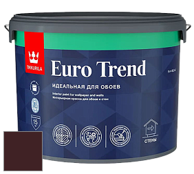 Краска Tikkurila Euro Trend краска для стен и потолков цвет RAL 3007 