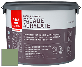 Краска Tikkurila Facade Acrylate краска внутренних и наружных работ цвет 4924 