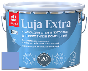 Краска Tikkurila Luja 20 Extra полуматовая краска для влажных помещений цвет NCS S 1550-R70B 