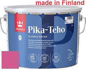 Краска Tikkurila Pika-Teho краска для деревянных фасадов цвет RAL 4003 