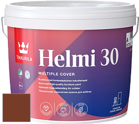 Краска Tikkurila Helmi 30 краска для мебели цвет RAL 8029 