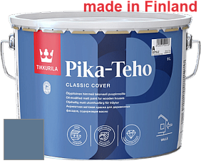 Краска Tikkurila Pika-Teho краска для деревянных фасадов цвет S431 Дельфт
