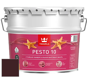 Краска Tikkurila Euro Pesto 10 эмаль цвет RAL 3007 