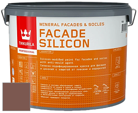 Краска Tikkurila Facade Silicon краска фасадная цвет 4883 