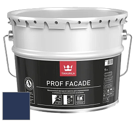Краска Tikkurila Euro Prof Facade краска фасадная цвет RAL 5003 