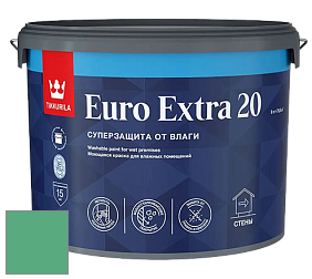 Краска Tikkurila Euro Extra 20 краска для стен и потолков цвет NCS S 2050-G 