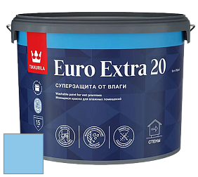 Краска Tikkurila Euro Extra 20 краска для стен и потолков цвет NCS S 0540-R90B 