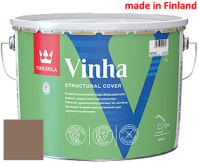 Краска Tikkurila Vinha кроющий антисептик для деревянных фасадов цвет V468 