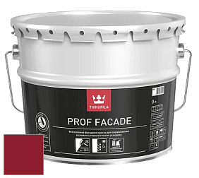 Краска Tikkurila Euro Prof Facade краска фасадная цвет RAL 3003 