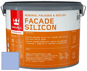 Краска Tikkurila Facade Silicon краска фасадная цвет U192 