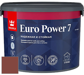 Краска Tikkurila Euro Power 7 краска для стен и потолков цвет N414 