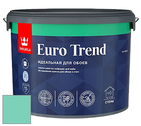 Краска Tikkurila Euro Trend краска для стен и потолков цвет NCS S 1040-B80G 