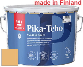 Краска Tikkurila Pika-Teho краска для деревянных фасадов цвет J398 Пчелиные соты
