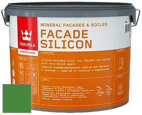 Краска Tikkurila Facade Silicon краска фасадная цвет NCS S 2570-G20Y 