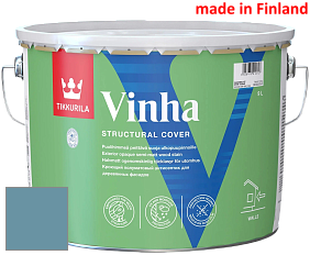 Краска Tikkurila Vinha кроющий антисептик для деревянных фасадов цвет S437 