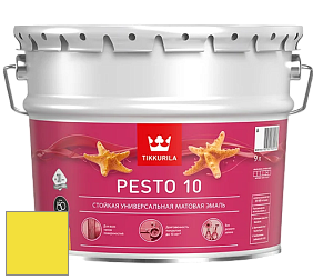 Краска Tikkurila Euro Pesto 10 эмаль цвет RAL 1018 