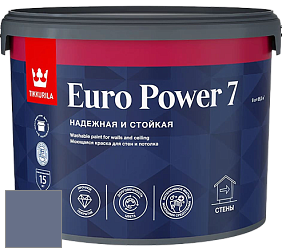 Краска Tikkurila Euro Power 7 краска для стен и потолков цвет S350 