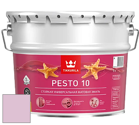 Краска Tikkurila Euro Pesto 10 эмаль цвет X339 